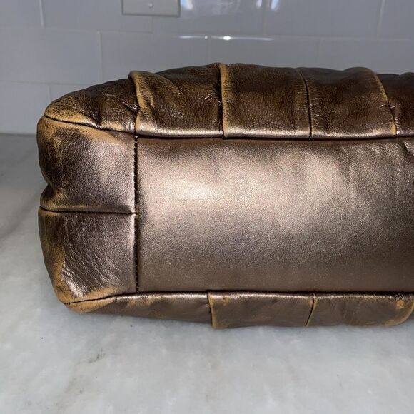 Coach Maggie Madison Leather Hobo Shoulder Bag HTF - Picture 9 of 17